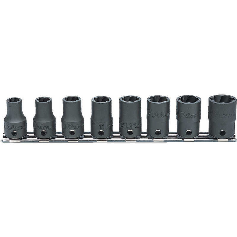 山下工業研究所　ナットツイスターセット差込角9.5mm8ヶ組　RS31278