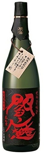 【送料無料】老松酒造 全量麹仕込麦焼酎 黒閻魔 25度 1800ml 1.8L6本【北海道沖縄県東北四国九州地方は必ず送料が掛かります】