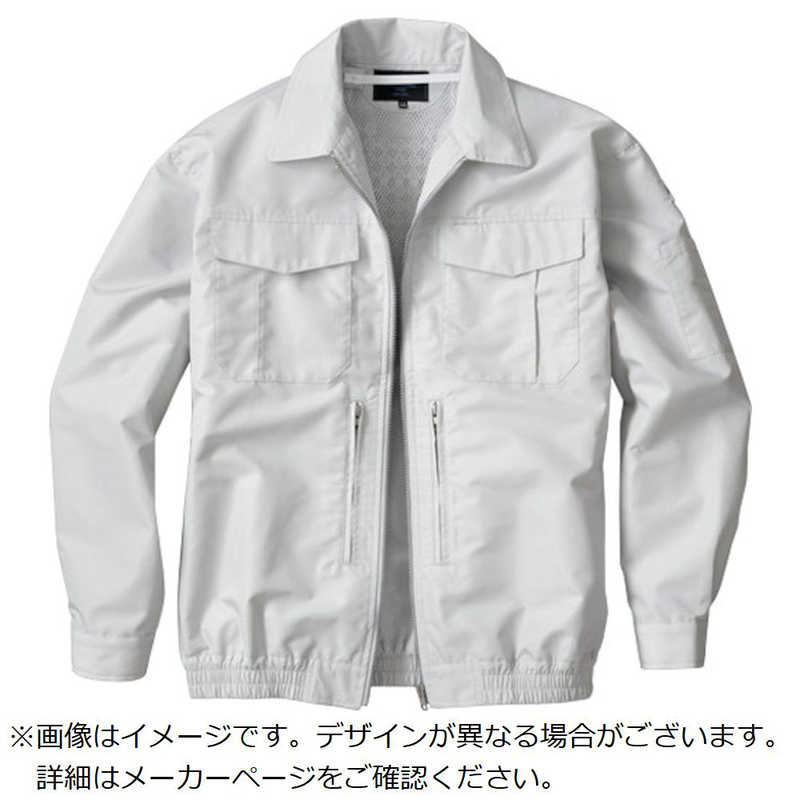 空調服　空調服　スペーサー一体型空調服　シルバー　L 　KU92130K30S3