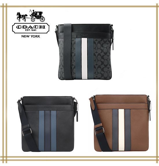 CHARLES CROSSBODY WITH VARSITY STRIPE