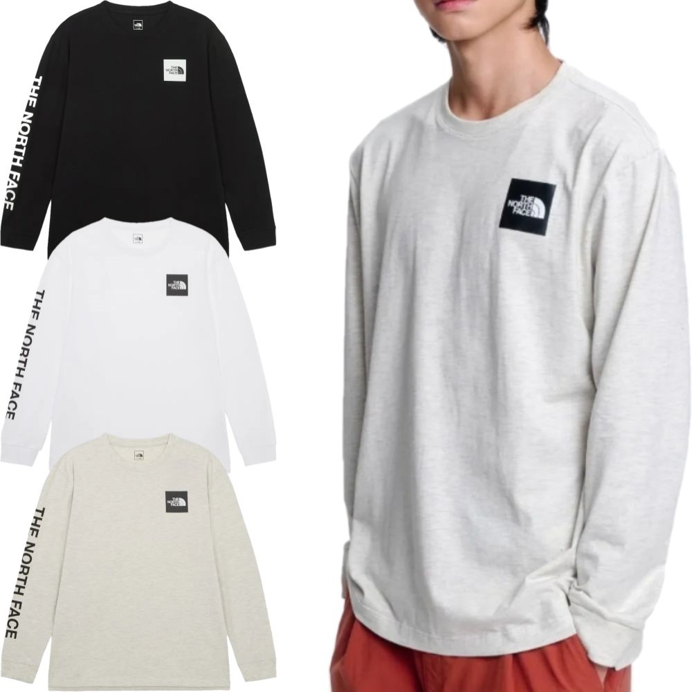 TNF CORE EX L/S R/TEE 長袖ラウンドTシャツ/ユニセックス/NT7TR59