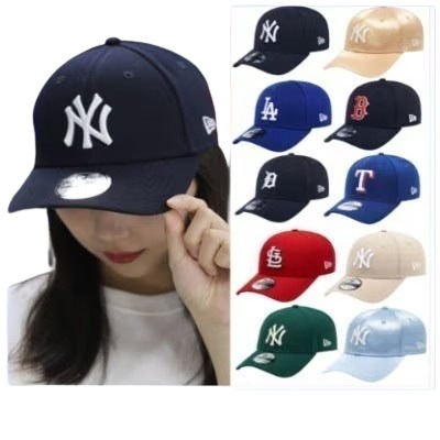 【正規品】ベーシックキャップ 8種コード選択可／メジャーリーグ公式 スポーツキャップ 男女兼用 人気帽子
