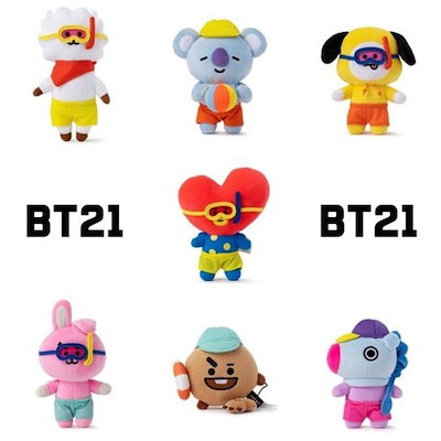 防弾少年団 BTS 公式 グッズ BT21 スタンディング サマ...のサムネイル