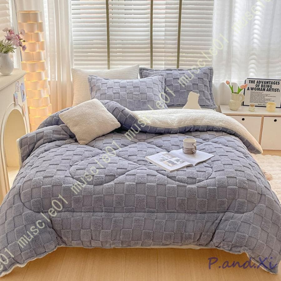 掛けふとん 冬 両面使える シングル セミダブル ダブル 秋冬向き キルト かわいい 温かい 掛けふとん あったか 保温 断熱 防寒 寝具 おしゃれ かわいい