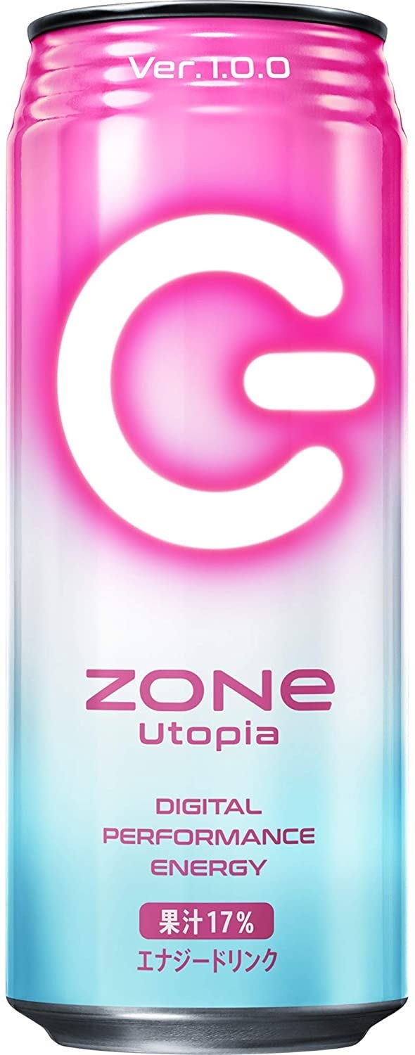 【送料無料】サントリー ZONe ゾーン Utopia ユートピア Ver.1.0.0 エナジードリンク 500ml24本