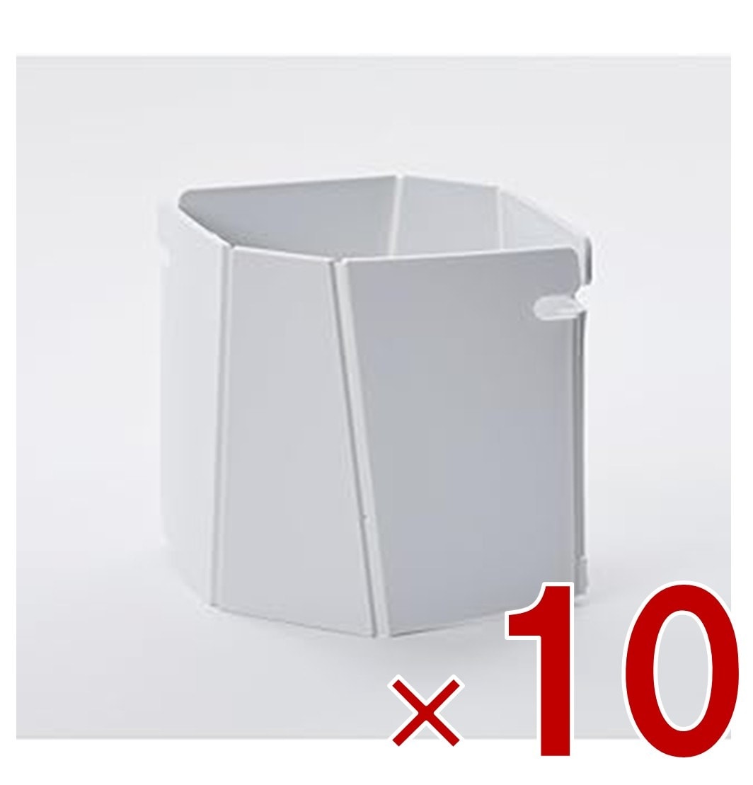 イワタニ アイラップホルダー ホワイト アイラップ専用 ごみ入れ レンジ可能 岩谷マテリアル 10個