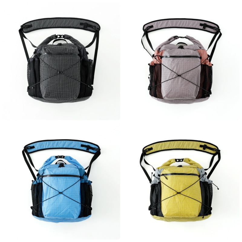 【CAYL】 25FW ROLLTOP CRESS BAG (cayl grid) : 4COLORS
