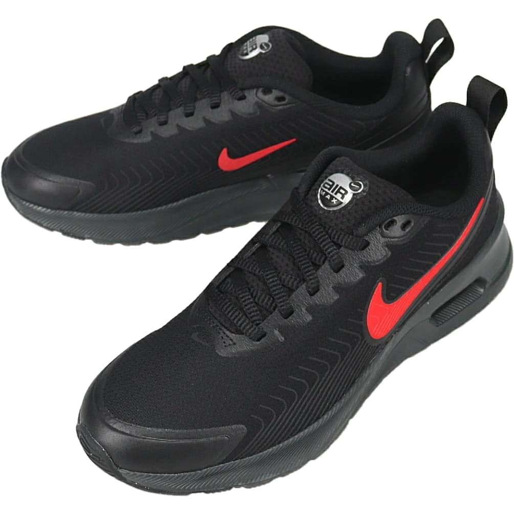 エアマックスニュアクシス BLACK/UNIVERSITY RED-BLACK FD4329 010