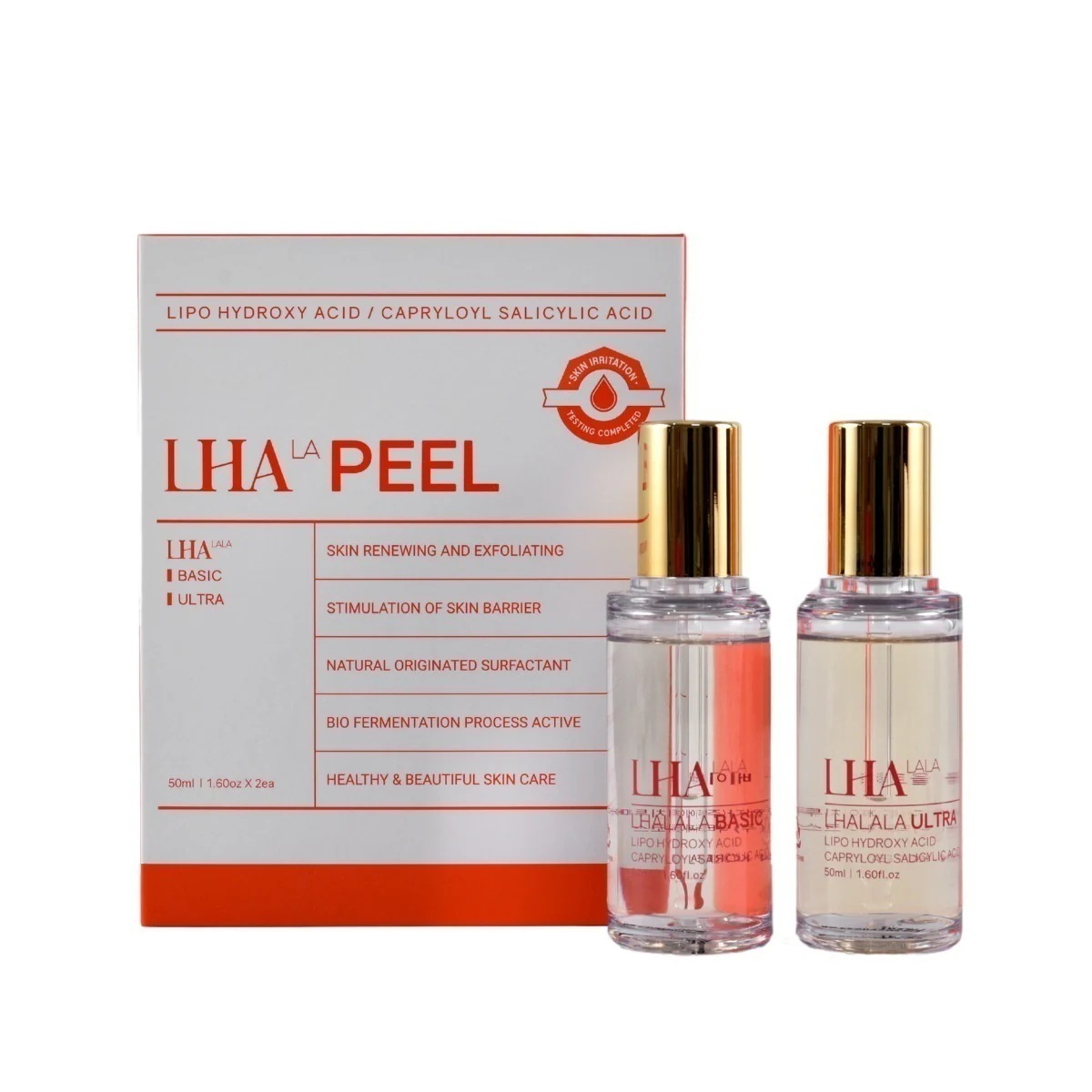 [国内正規品]LHALALA(ララピール)フィル ベーシック・ウルトラ各50ml 韓国 最新 美肌管理 水光肌 育てるピーリング LHA リポヒドロキシ酸 pH5.5 P-sol 強アルカリ 32,487円