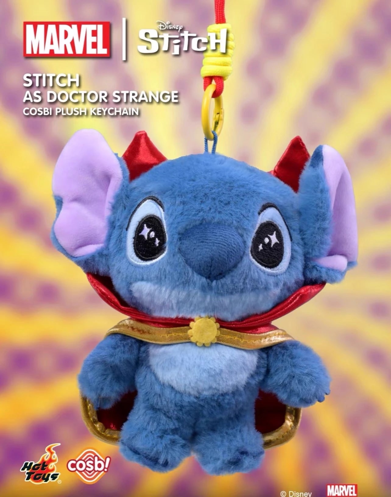 HotToys marvel スティッチ COSBI ぬいぐるみペンダント Hot Toys Marvel Stitch Cosbi Plush Keychain