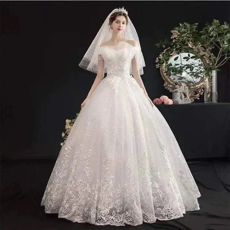 【本日限定】ウェディングドレス白 パーティードレス 前撮り 結婚式二次会 ワンピース Aライン マーメイド 花嫁ロングドレスお呼ばれ 韓国ドレス ロングドレスお呼ばれ 20代30代40代