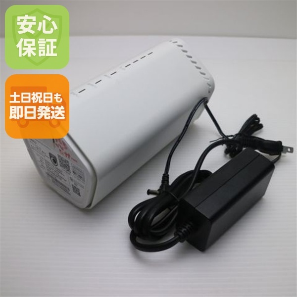 美品 Speed Wi-Fi HOME 5G L12 NAR02 ホワイト スマホ 白ロム 本体 即日発送 土日祝発送OK 150