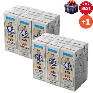 [便秘解消飲料1+1] 毎日1本 エンヨー 乳酸菌飲料 プレーン 200ml×12 本乳酸菌 便秘改善/家族腸活カルシウム/プロバイオティクス/常温保存 韓国飲料 韓国食品 韓国人気