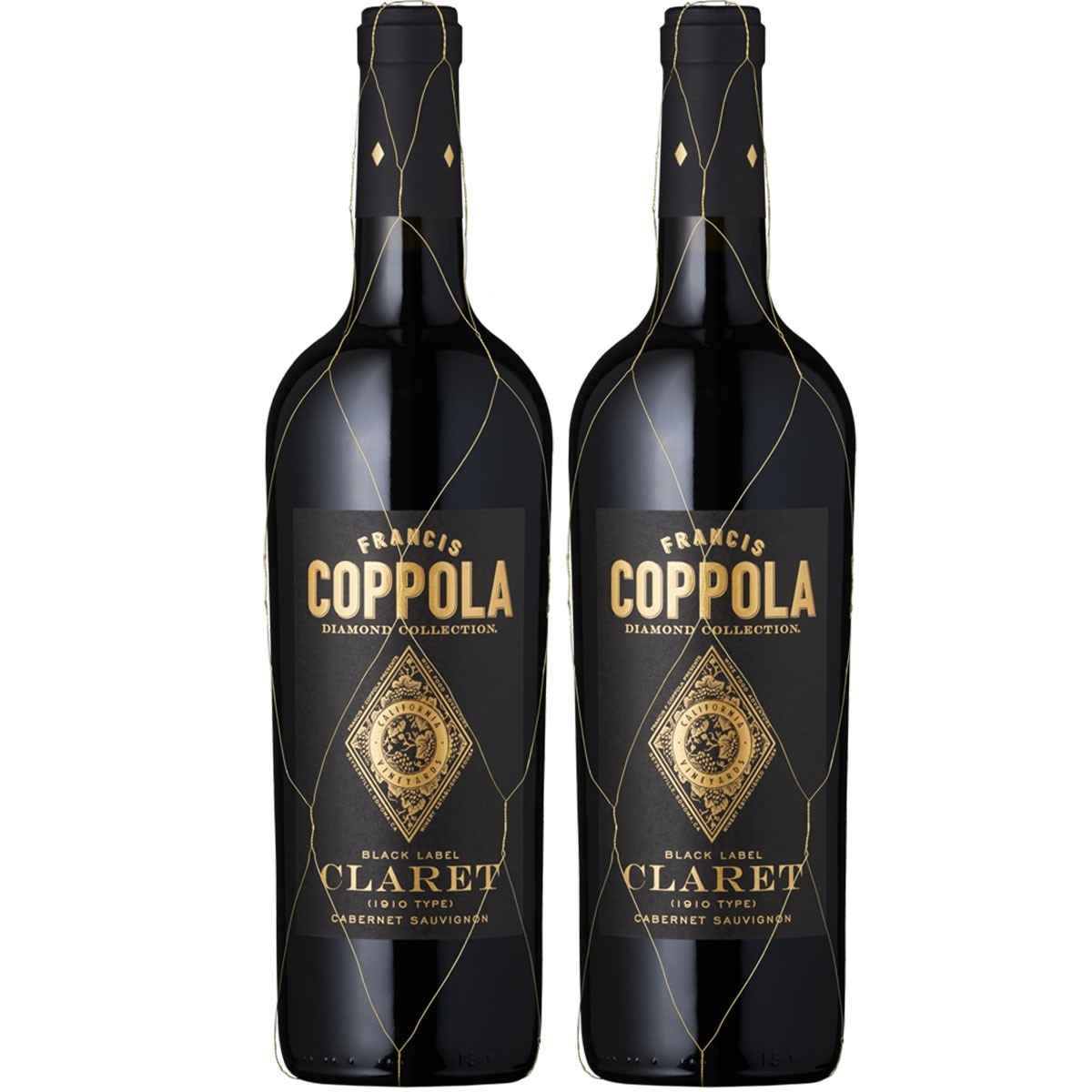 【エノテカ ENOTECA】【送料無料】フランシスフォードコッポラワイナリー ダイヤモンドコレクション クラレット 750ml×2本 ［赤/フルボディ/カリフォルニア]