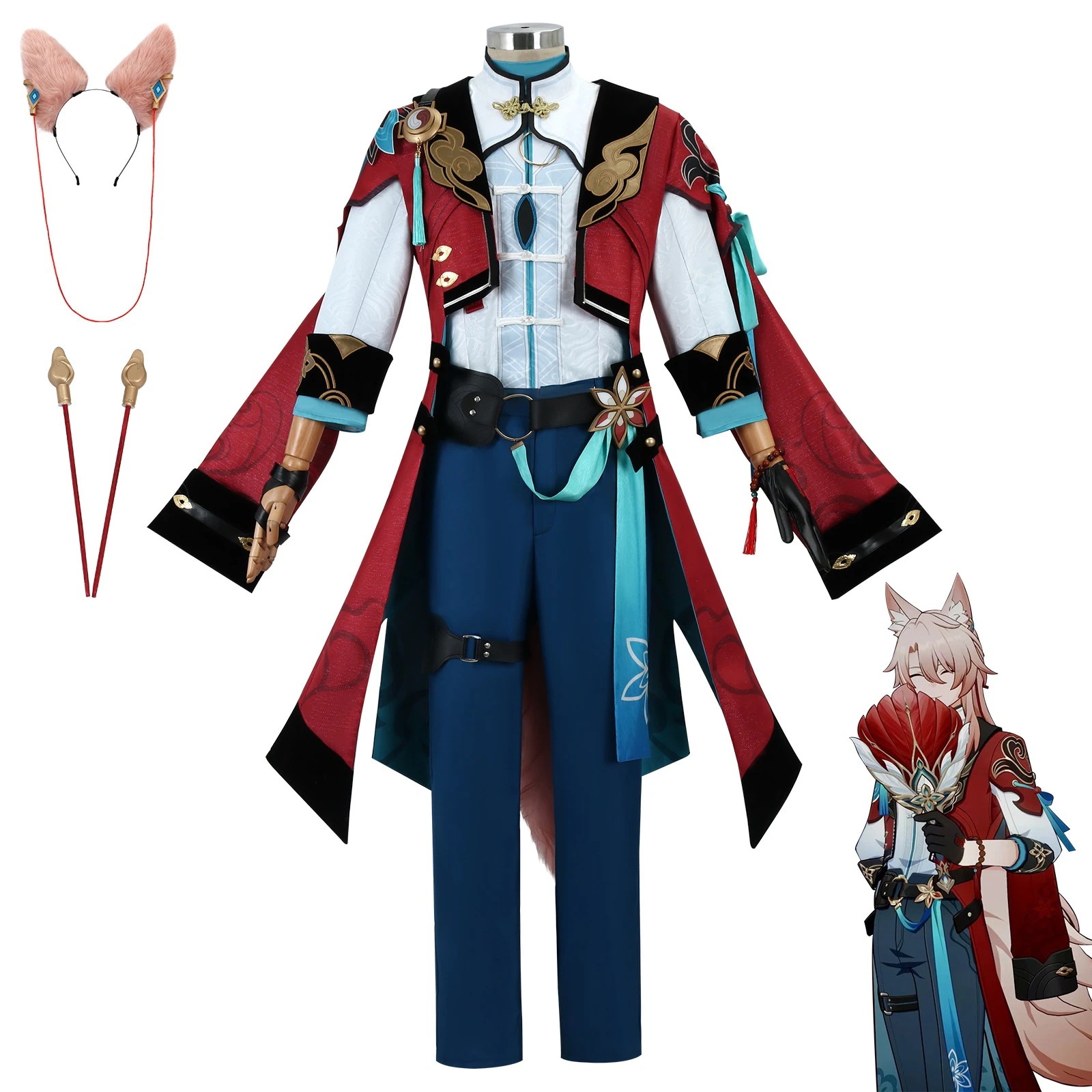 崩壊星穹鉄道cos服椒丘コスプレ二次元アニメ衣装