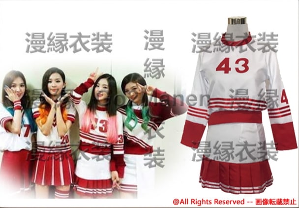 コスプレ衣装43 レドベル レッドベルベット Red Velvet アイリーン/アイリン スルギ ウェンディ ジョイ