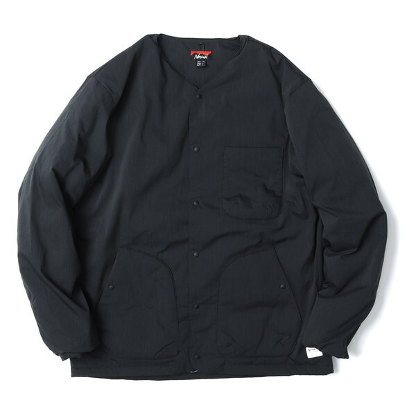 ナンガ ヒノック リップストップ インナーダウン カーディガン HINOC RIPSTOP INNER DOWN CARDIGAN BLK L ND2441-1M300-A N0001894