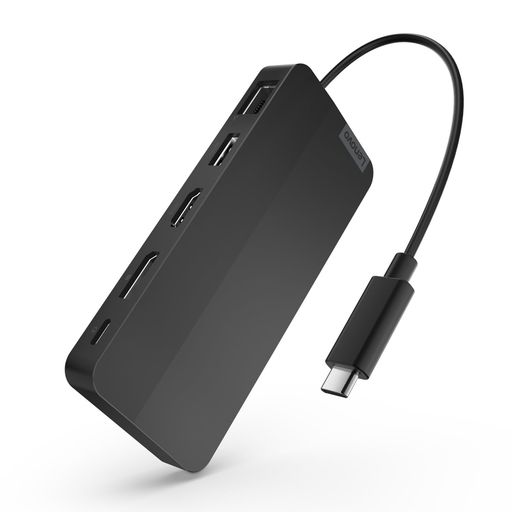 Lenovo Lenovo USB Type-C デュアルディスプレイ トラベルドック(ACアダプターなし) ハブ ドッキングステーション Displayport HDMI USB Type-C イー