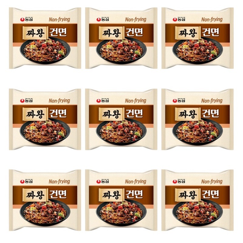 農心ジャワン乾麺 농심 짜왕 건면 32EA