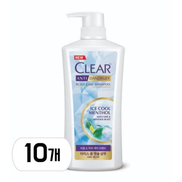 ユニリーバ クリア アイスクール メンソール シャンプー 650ml 10個