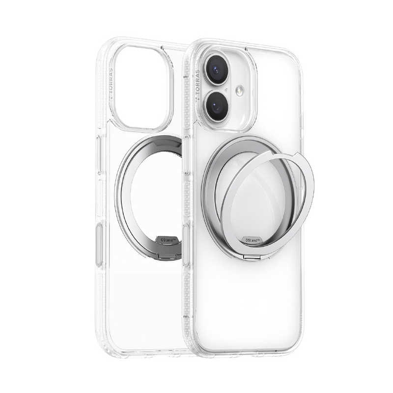 TORRASトラス　Torras - Ostand O3 Fitness Case for iPhone 17 クリア　X00FX2933