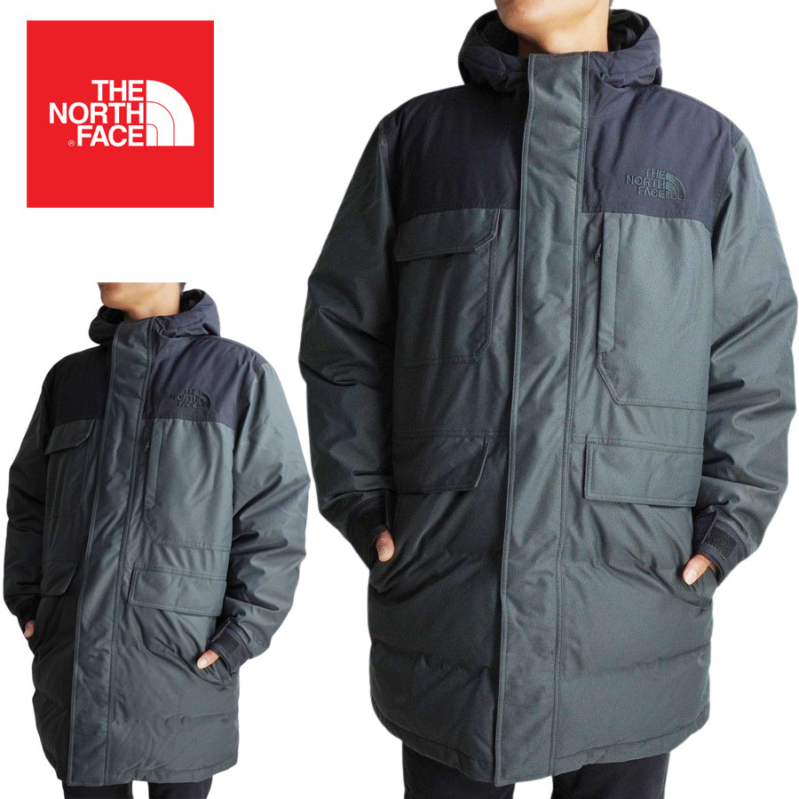 ノースフェイスUSA企画 日本未発売THE NORTH FACEメンズ ダウンジャケットM BIGGIE MCMRD PRKAビギ― マクマード パーカ