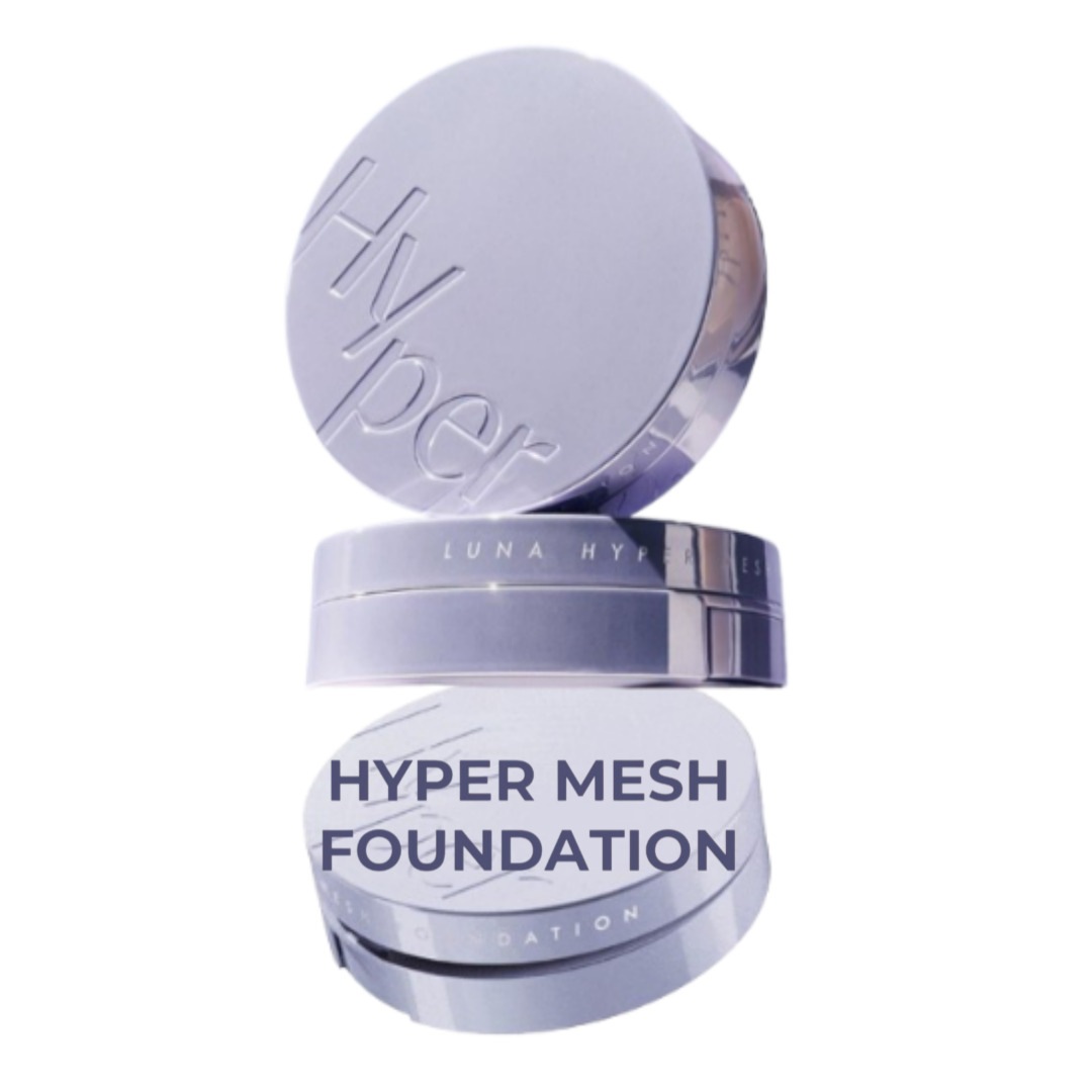[5/1 NEW新作] ハイパーメッシュファンデーション 4色/クッション性ファンデーション/ 毛穴カバー/ くすみカバー/ 跡ケア/ 韓国メイク/ 韓国コスメ
