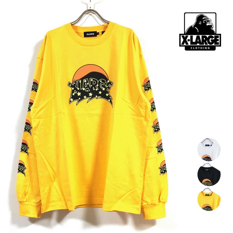 XLARGE エクストララージ EVENING 長袖 Tシャツ メンズ 送料無料