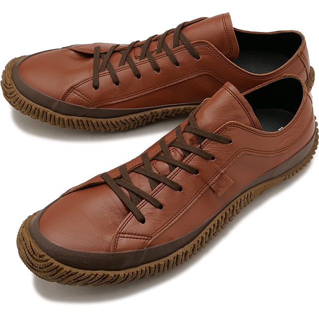 スニーカー [SP110-151] SP-110 メンズ 日本製 カンガルーレザー Red-Brown
