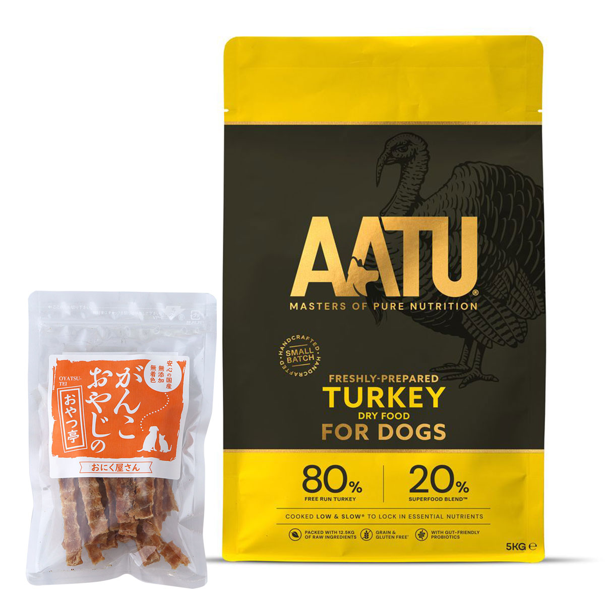 ドッグフード ターキー 5kg【国産たじま鶏ジャーキー40g付き】