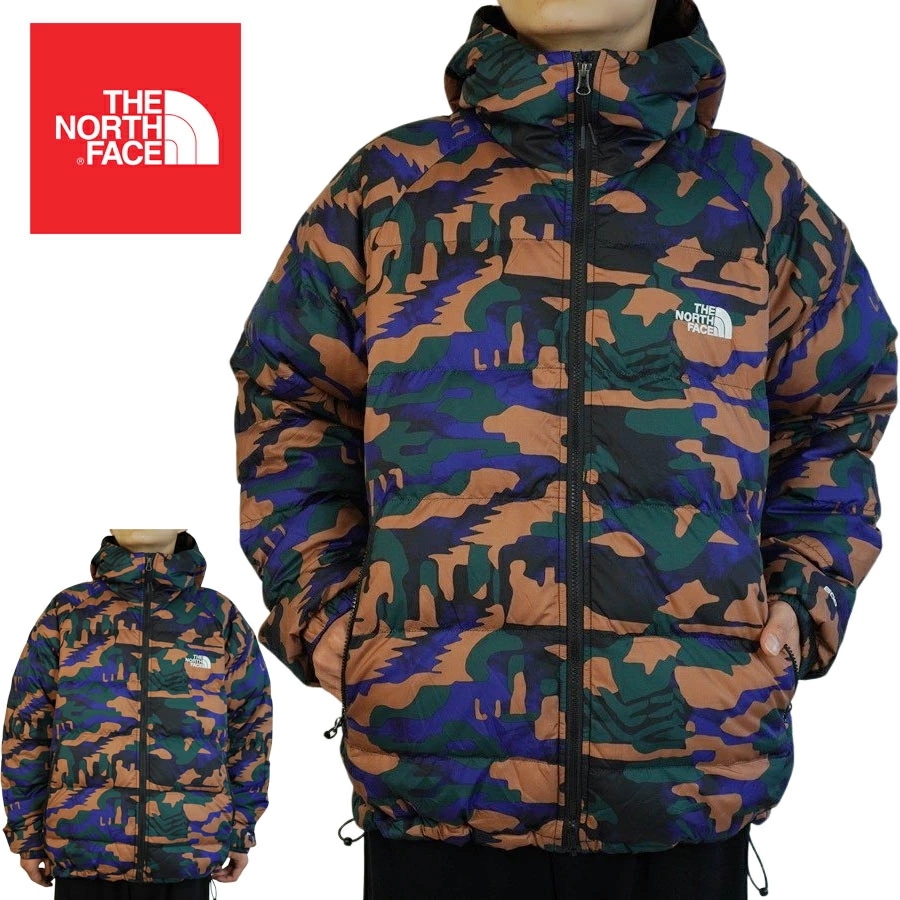 ノースフェイスTHE NORTH FACEメンズ ジャケットM PRINT HYDRNLTE HOODIEメンズ プリント ハイドレナライト フーディT