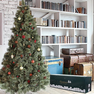 他サイト： クリスマスツリー 180cm 210cm 150cm 240cm 120cm 松ぼっくり付き 枝大幅増量タイプ 北欧風 ヌードツリー もみの木 クリスマス イルミネーション おしゃれ なしタイプ (1の商品画像