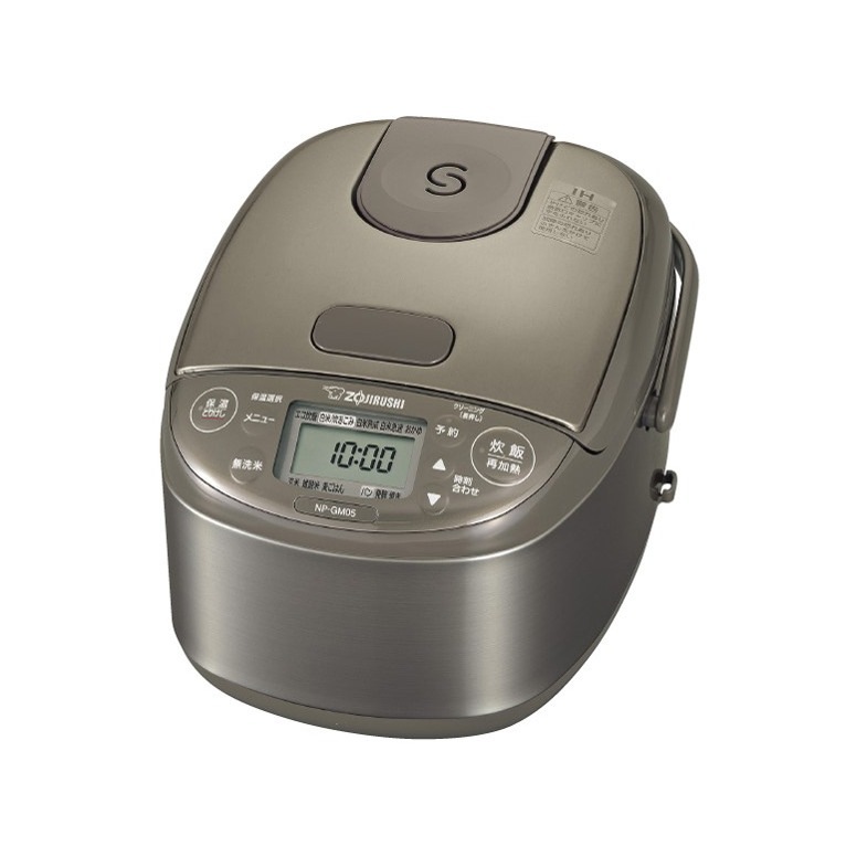 象印 ZOJIRUSHI 炊飯器 IH炊飯ジャー 極め炊き NP-GM05-XT 3合炊き ステンレスブラウン