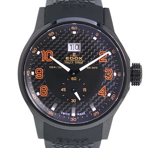 メンズメンズ腕時計　エドックス（EDOX）ラリータイマー電池新品