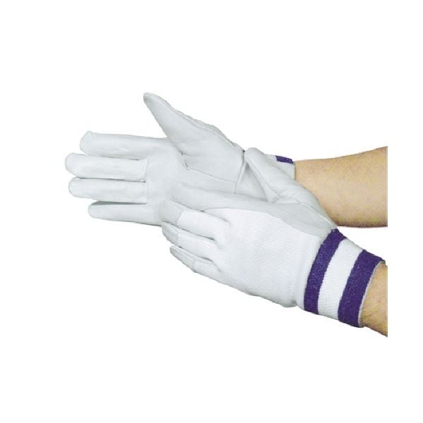 （まとめ）富士グローブ F-806 白 LL 5836 1双 [x3セット]