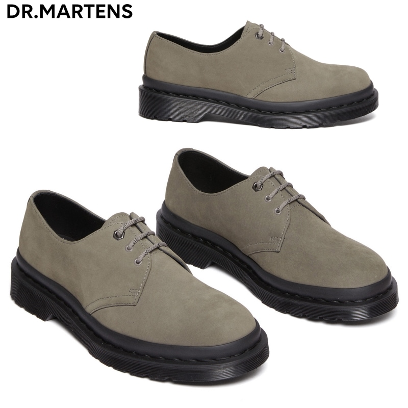 DR.MARTENS 1461 3 ホール シューズ NICKEL GREY