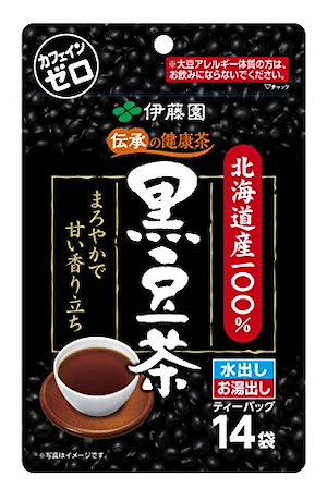 伊藤園 北海道産100%黒豆茶 ティーバッグ 7.5g14袋