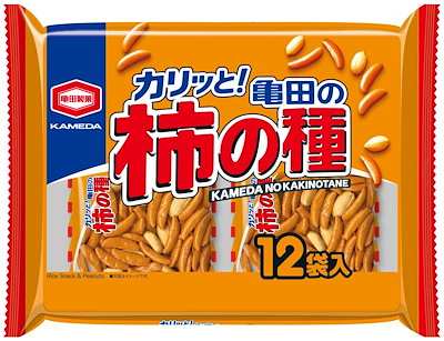 Qoo10] 亀田製菓 亀田製菓 亀田の柿の種12袋詰 360g : 食品