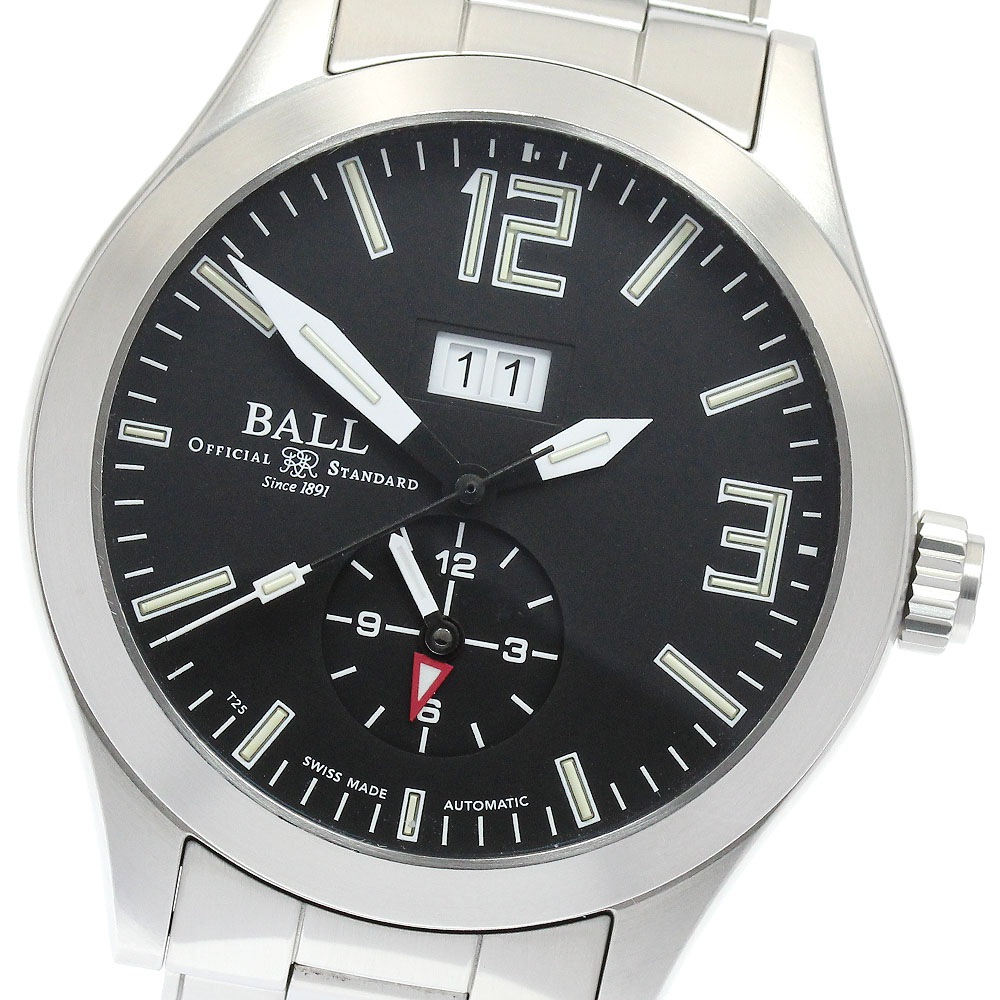 ボール BALL WATCH GM2086C-S6J-BK エンジニアマスター ボイジャー デイト 自動巻き メンズ 良品 _914343【中古】