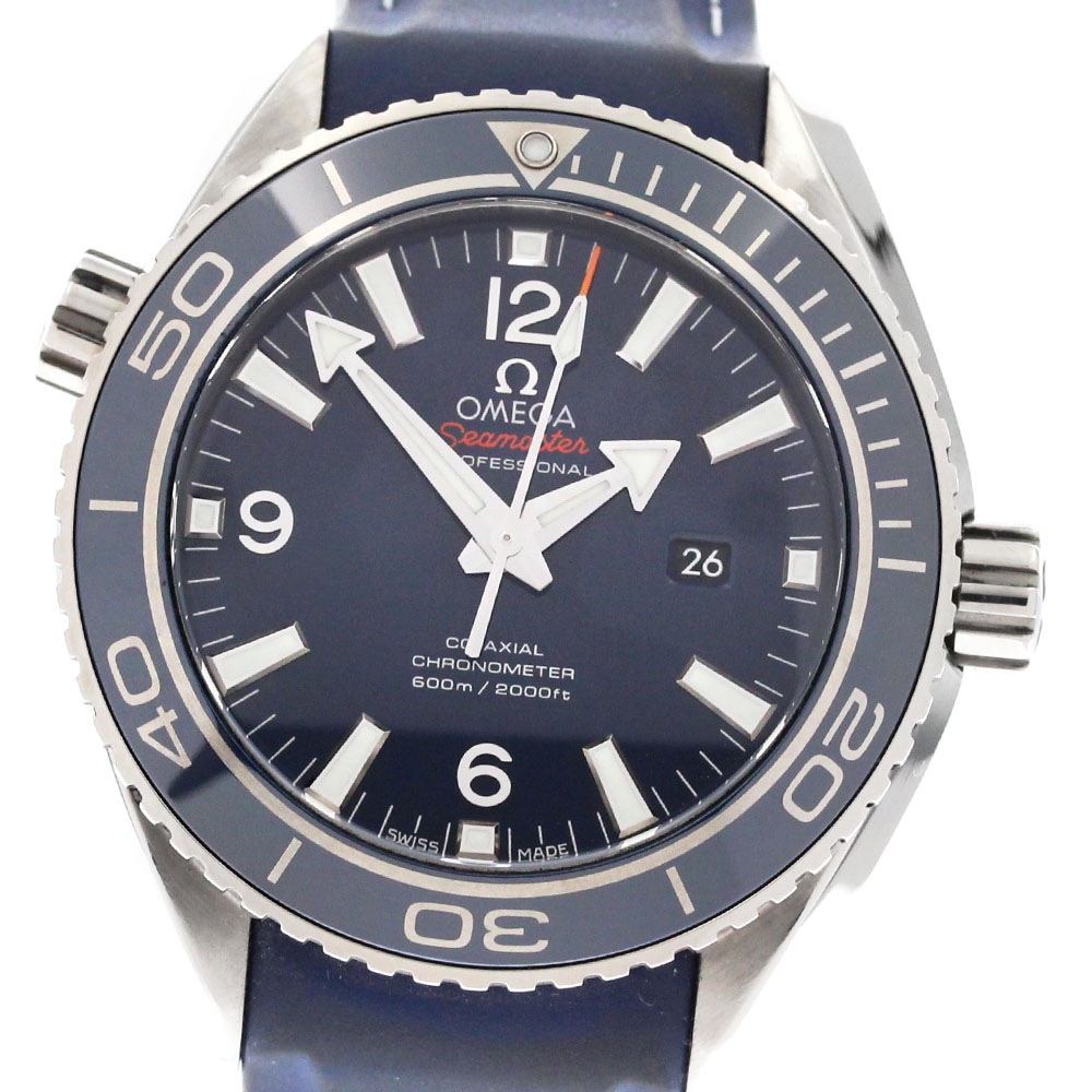 オメガ OMEGA 232.92.38.20.03.001 シーマスター プラネットオーシャン 自動巻き ボーイズ 良品 _862758【中古】