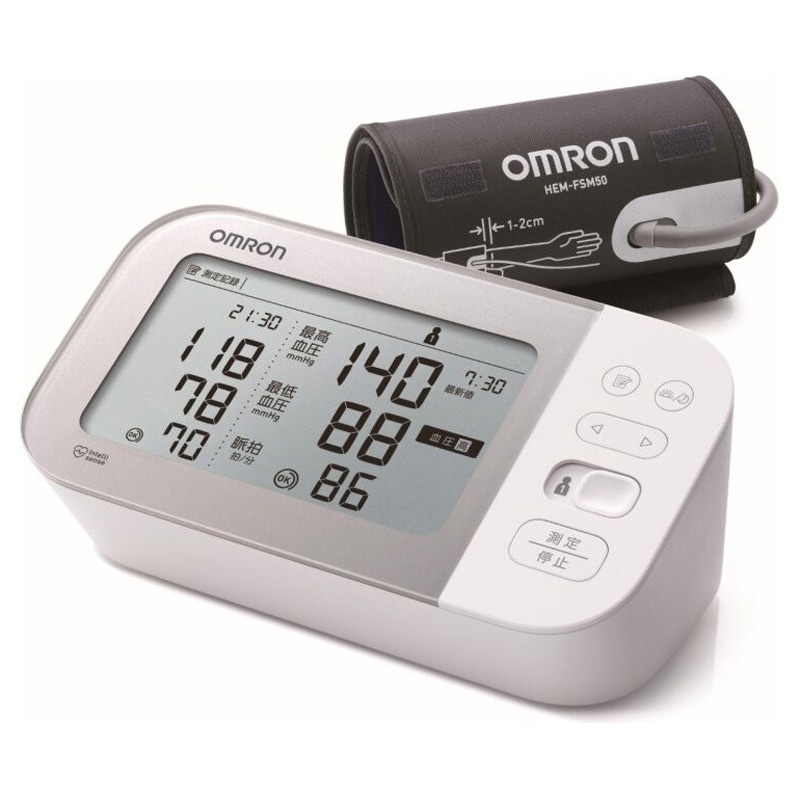 オムロン OMRON 上腕式血圧計 プレミアム19シリーズ OMRON connect対応 HCR-7612T2