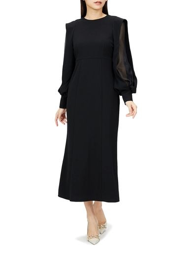 レディライクミディワンピ SWFO224087 レディース BLK 1