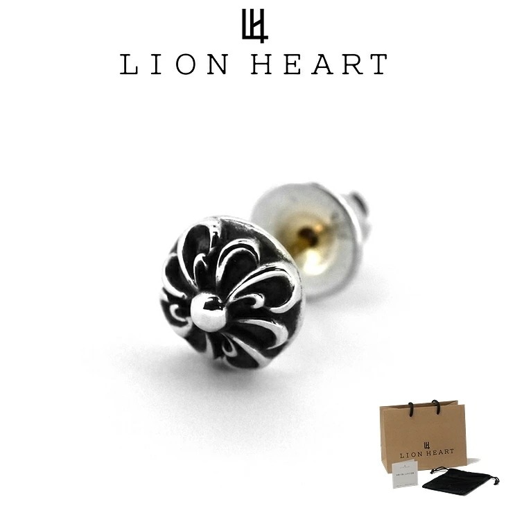 ピアス メンズ スタッズピアス タテガミシンボル SV925 LH-1EA104 メンズピアス 片耳用 1点売り クリスマス 誕生日 プレゼント ギフト 彼氏 【ネコポス】