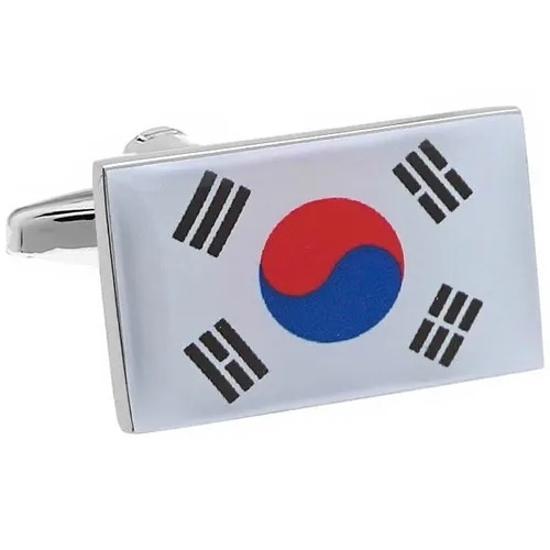 カフスボタン 大韓民国 韓国 国旗 カフス カフリンクス
