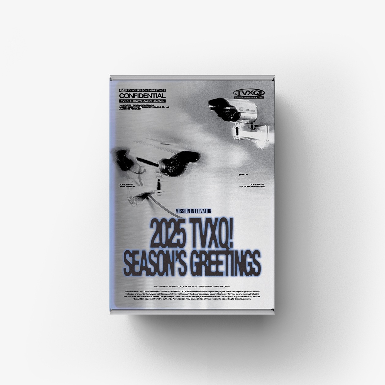 [MEGA] [公式特典付き] TVXQ! - 2025 SEASONS GREETINGS シーグリ / カレンダー / シーズングリーティング/特典トレカ1セット