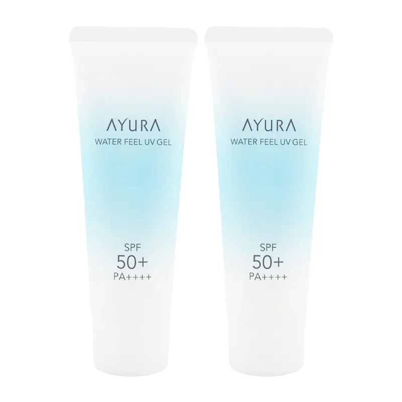 [2個セット]ウォーターフィールUVジェルα 75g フェイス・ボディ用日やけ止め SPF50+ PA++++ アロマティックハーブの香り [ギフトラッピング対応]