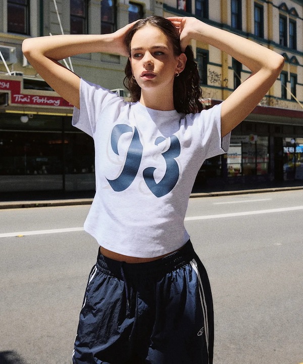 【1993studio】 New 93 Logo Crop T-Shirt / 追跡付 MUSINSA | 1993STUDIO New 93 Logo Crop T-Shirt_White