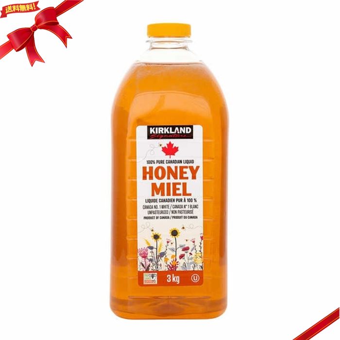 カークランドシグネチャー はちみつ 3kg 4,777円
