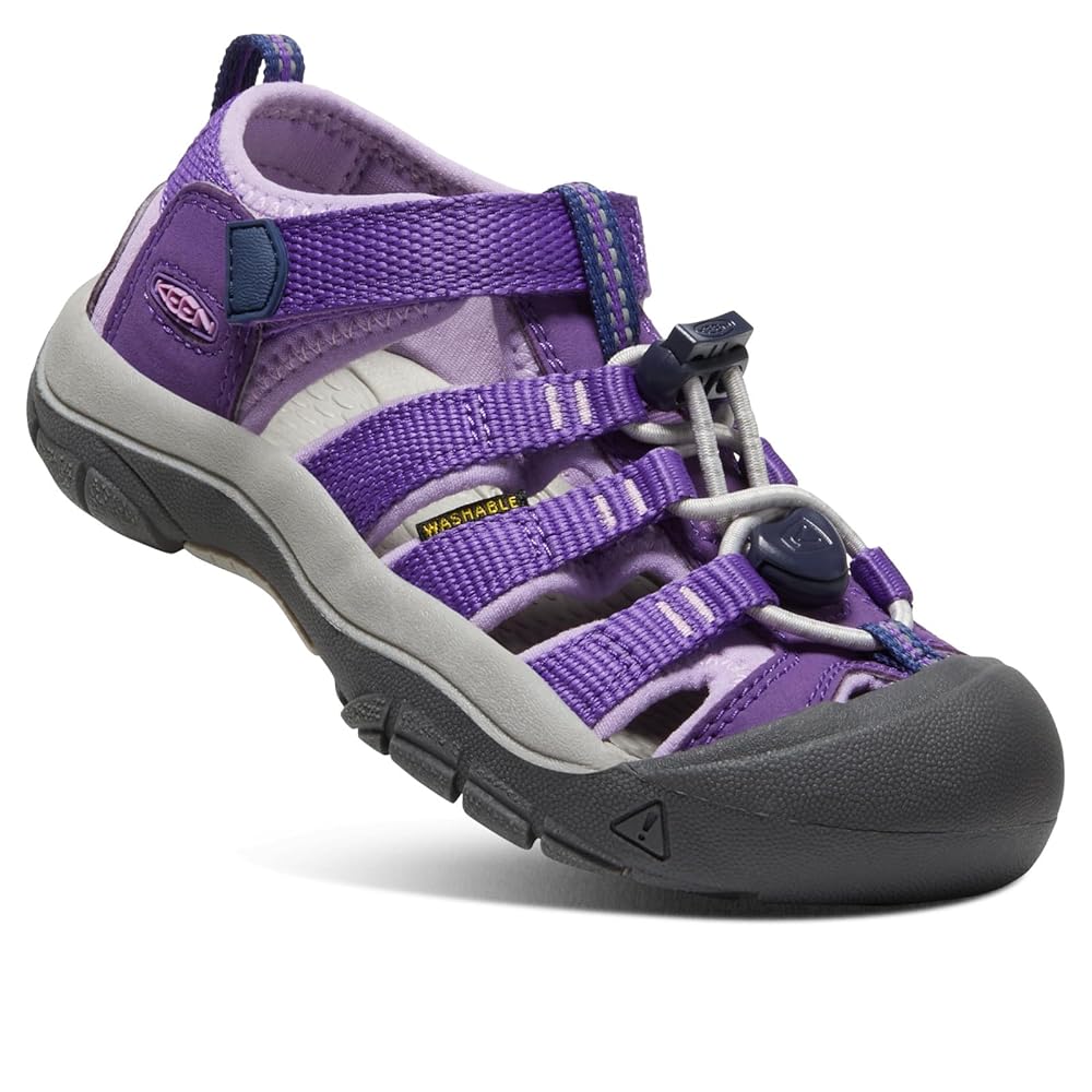 [キーン] キッズサンダル NEWPORT H2(15.0~19.5cm) ニューポート エイチツー 防水 川 海 キャンプ TILLANDSIA PURPLE/ENGLISH LAVENDER 15