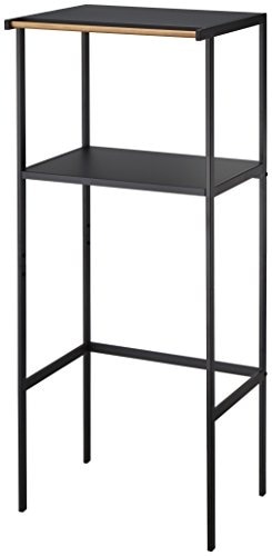 山崎実業(Yamazaki) ゴミ箱上 ラック ブラック 約W55XD45XH130cm タワー tower キッチンラック 2860